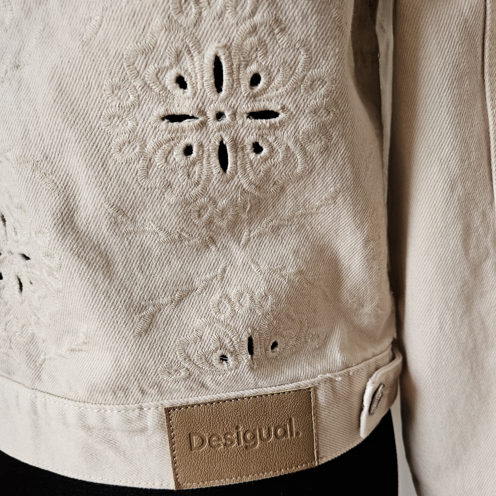 Desigual Women's Woman Denim Trucker Jacket - Picture 11 of 14